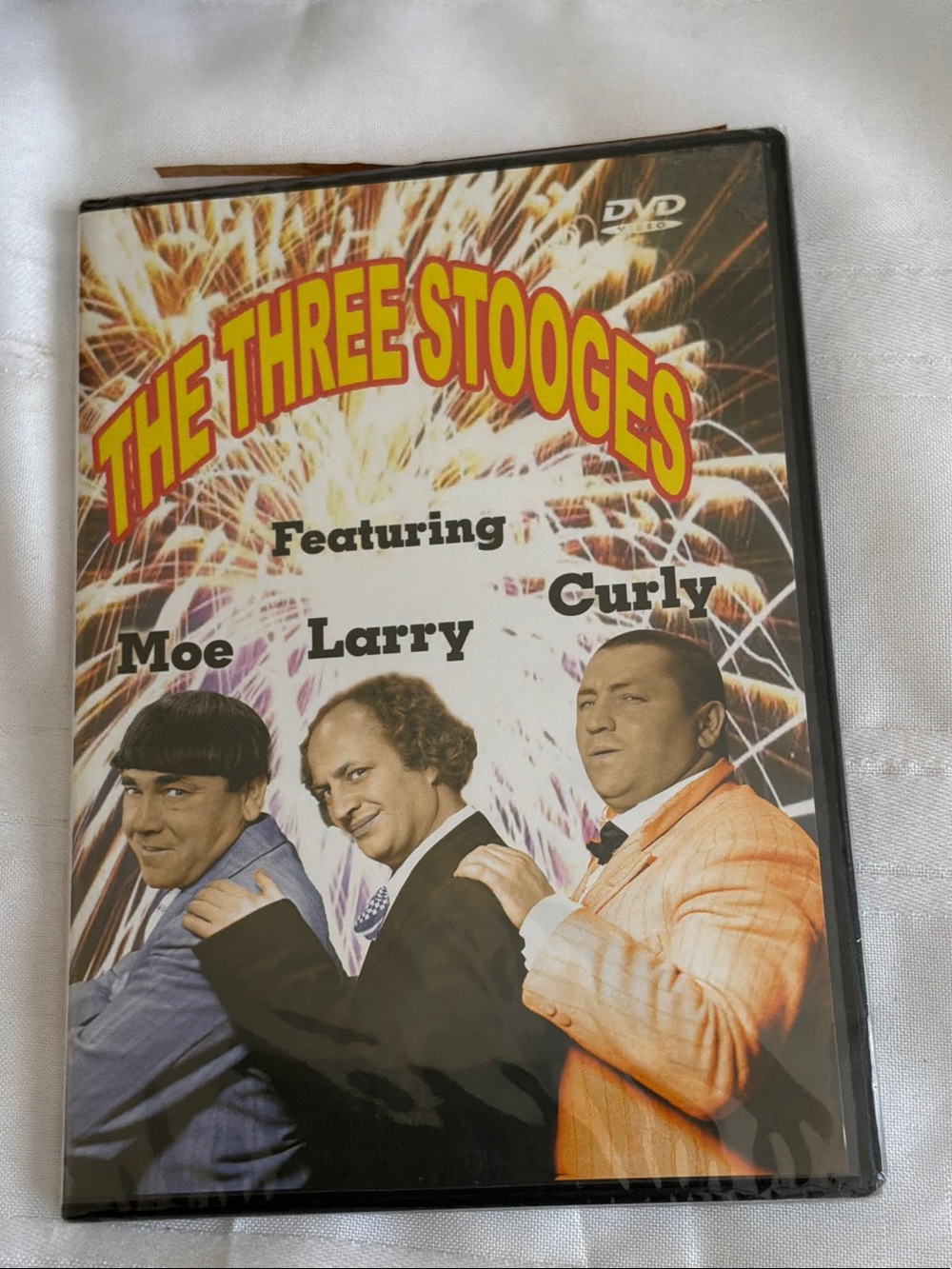 The Three Stooges DVD - Classic Comedy (Orange, Black)
